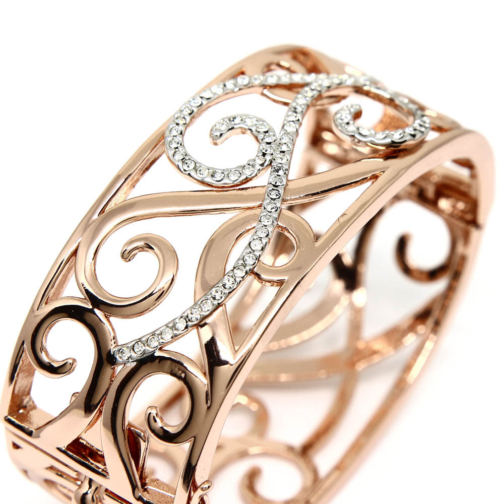 “Embrace” Crystal Bangle
