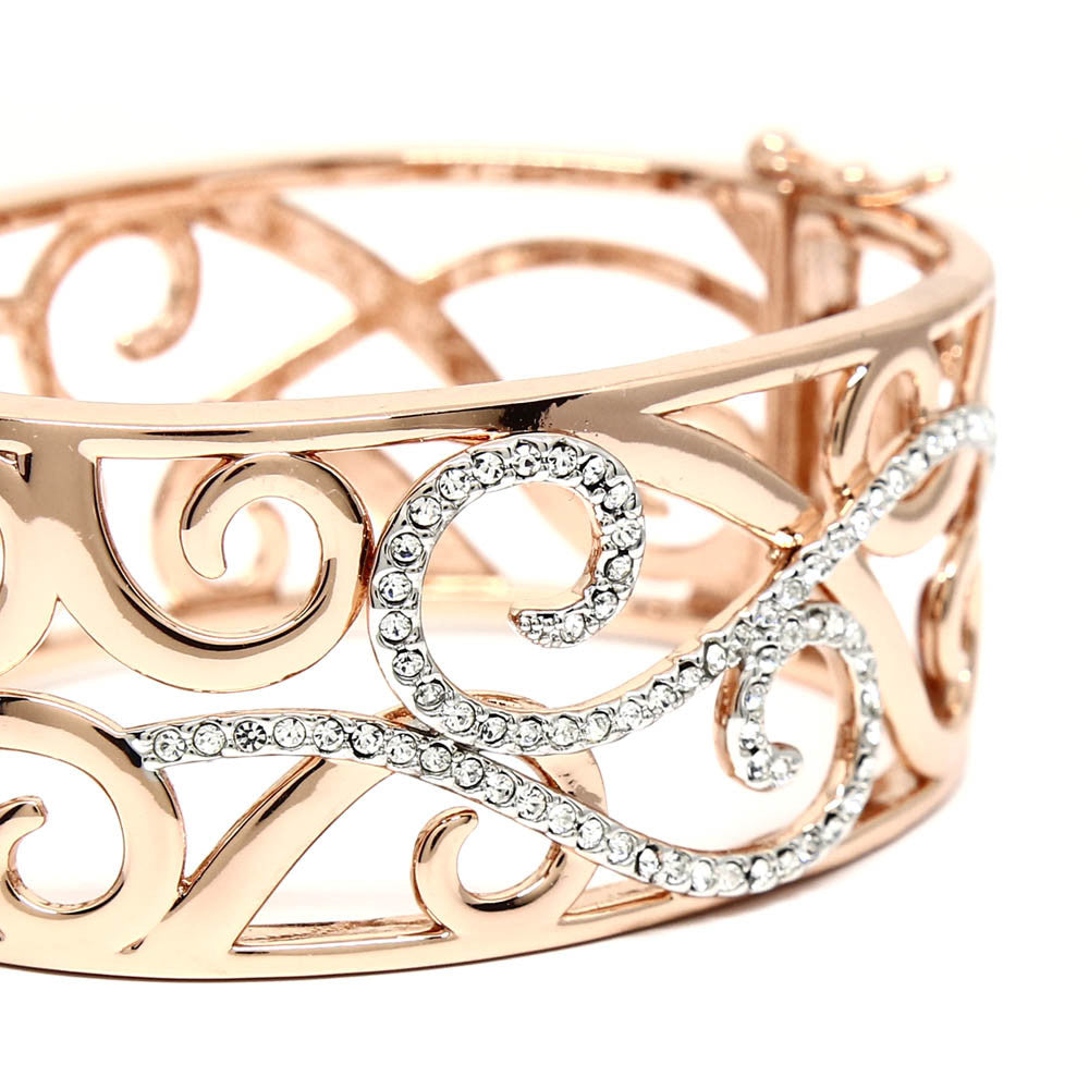 “Embrace” Crystal Bangle
