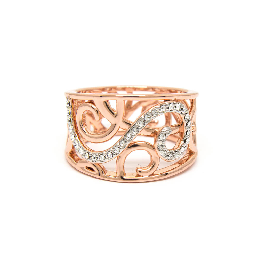 “Embrace” Crystal Ring
