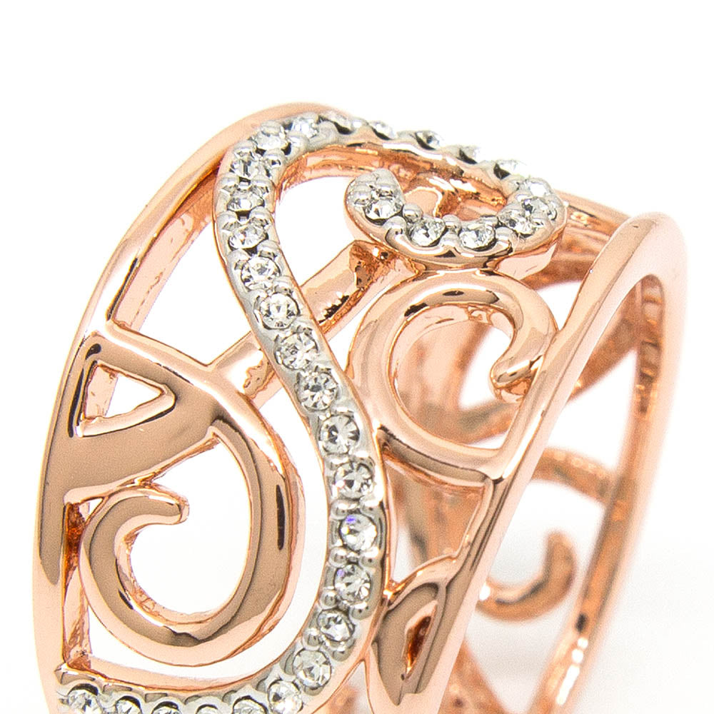 “Embrace” Crystal Ring